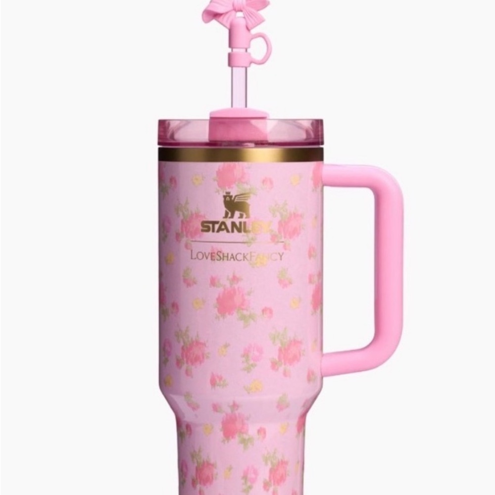 Stanley LoveShackFancy Pink Floral Cup (straw topper not included) - Picture 2 of 6